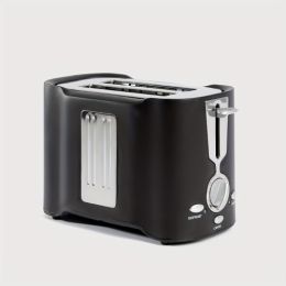 (FST-MBJ-110V)2 Slice Toaster, Quick & Even Results Every Time, Wide Slots Fit Any Size Bread Drop-Down Crumb Tray for Easy Clean Up, Stainless S